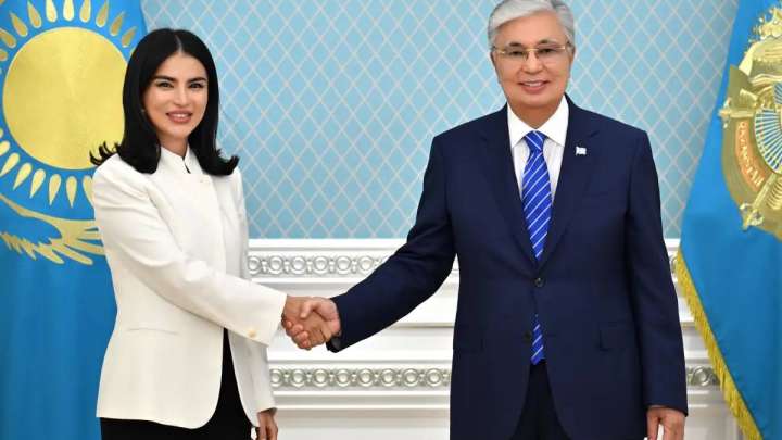 Тоқаев Өзбекстан Президентінің көмекшісі Саида Мирзиёеваны қабылдады