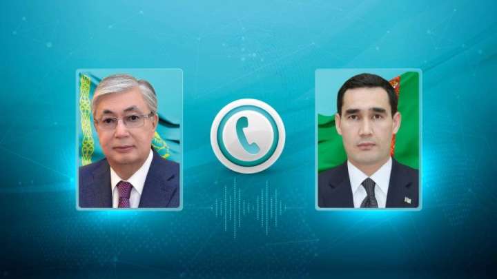 Қасым-Жомарт Тоқаев Түрікменстан Президентімен телефон арқылы сөйлесті