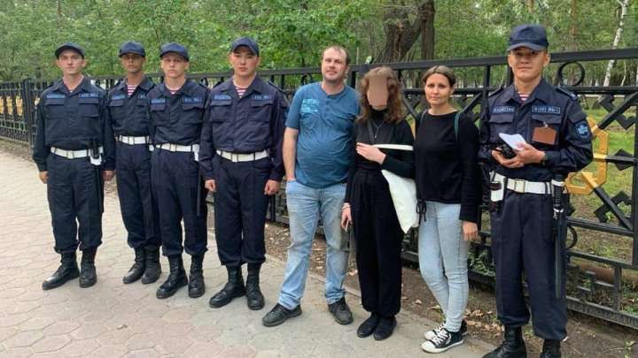 Қостанайда «Ұлан» жауынгерлері Германия азаматтарының қызын тауып берген