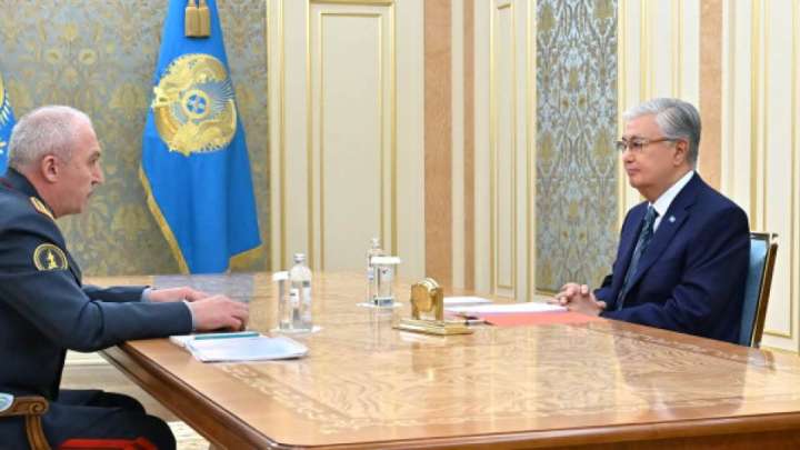 Мемлекет басшысы Қорғаныс министрі Руслан Жақсылықовты қабылдады