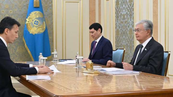 Президент «Қазатомөнеркәсіп» компаниясының төрағасын қабылдады