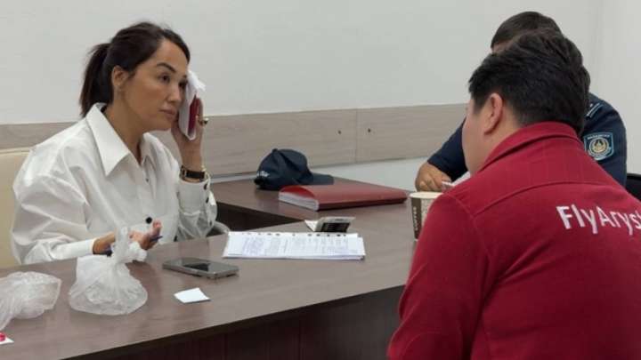 Танымал тележүргізуші Ләйлә Сұлтанқызы FlyArystan ұшағында жарақат алды