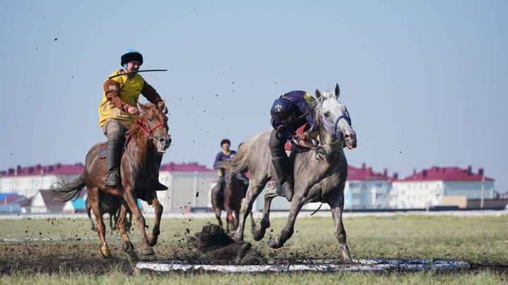 Қазақстандық көкпаршылар көкбөрі ойынына дайындалып жатыр