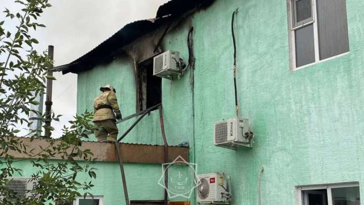 Жетісу облысында демалыс аймағындағы өрт шықты