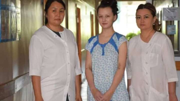 Дәрігерлер денесінің 70%-ын күйік шалған жүкті әйелді құтқарды