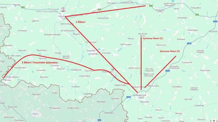 Шайқастар картасы: Курск үшін Мәскеу алаңдамай ма?