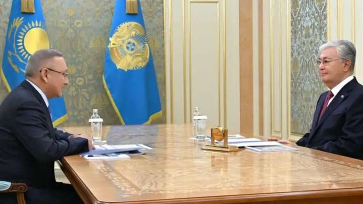 Мемлекет басшысы Жетісу облысының әкімі Бейбіт Исабаевты қабылдады