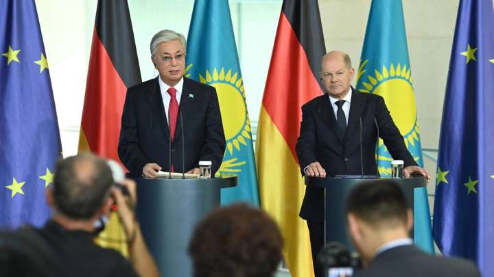 Қазақстанға ресми сапармен Германия канцлері Олаф Шольц келеді