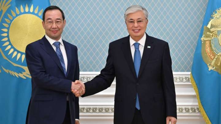 Президент Якутия басшысы Айсен Николаевты қабылдады