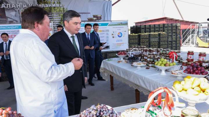 Олжас Бектенов Шымкентте бірнеше өнеркәсіп саласының дамуымен танысты