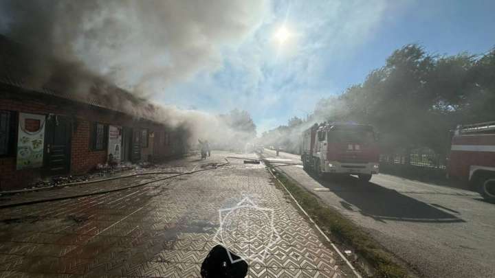 Абай облысында дүкен өртенді