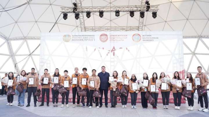 Көшпенділер ойындарына қызмет еткен еріктілер марапатталды