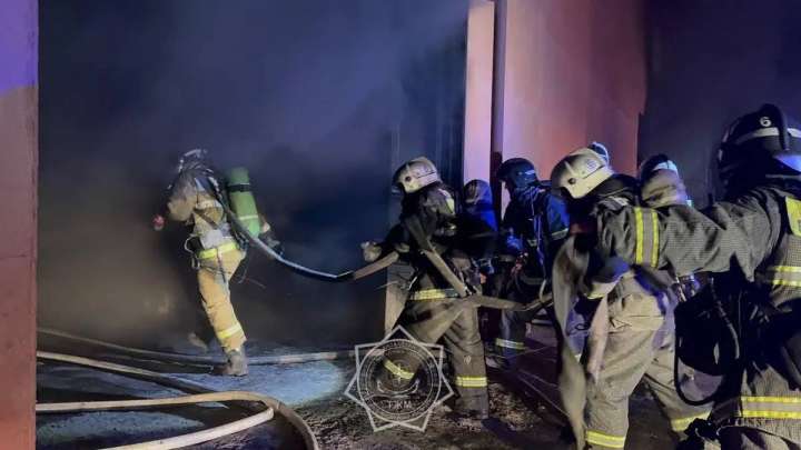 Қостанайда бес автобус өртенді