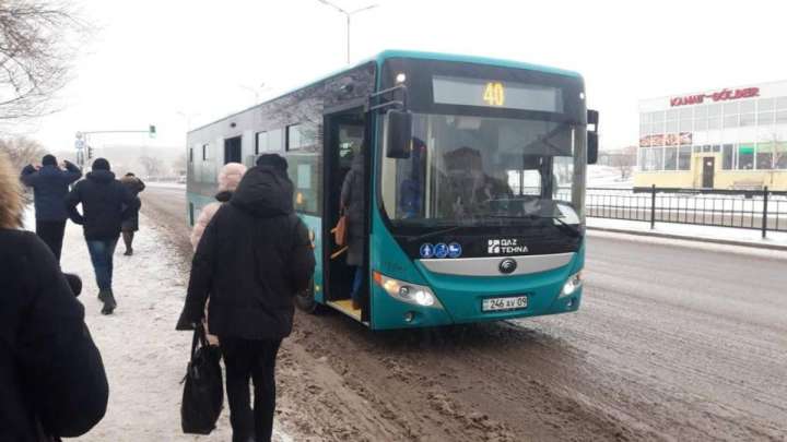 Қарағандыда көктайғақтан қоғамдық көлік жаяуды қағып өлтірді