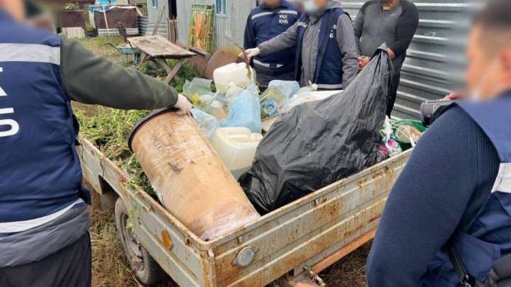 Ақмола облысында есірткінің ірі зертханасы жойылды