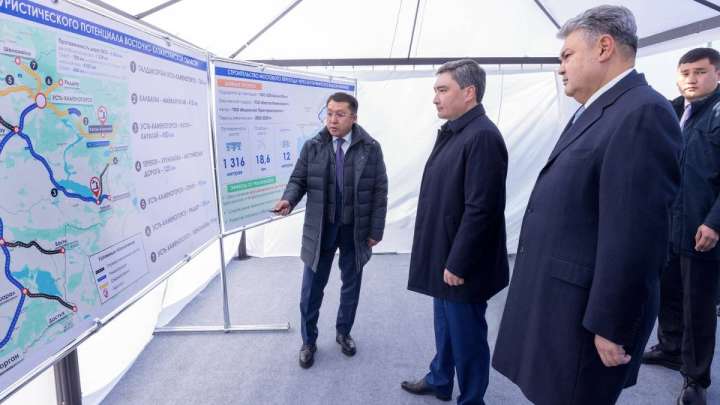 Олжас Бектенов Бұқтырма арқылы өтетін еліміздегі ең ұзын көпірді ашты