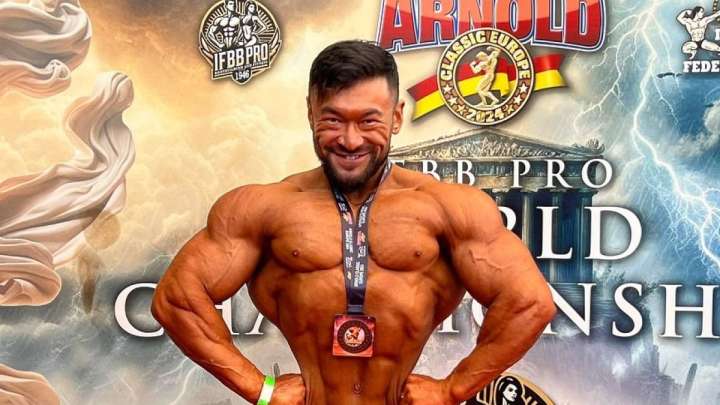 Асқар Жанасбаев Арнольд Шварценеггер байқауында жүлде жеңіп алды