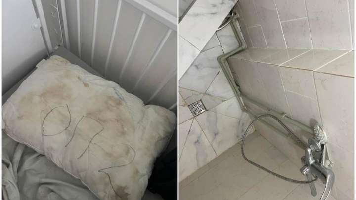 Астанадағы балалар ауруханасындағы лас төсектің суреті жарияланды