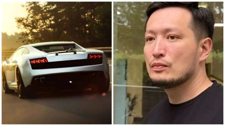 Трюк жасамақ болған жігіт Lamborghini көлігінің астына түсіп көз жұмды