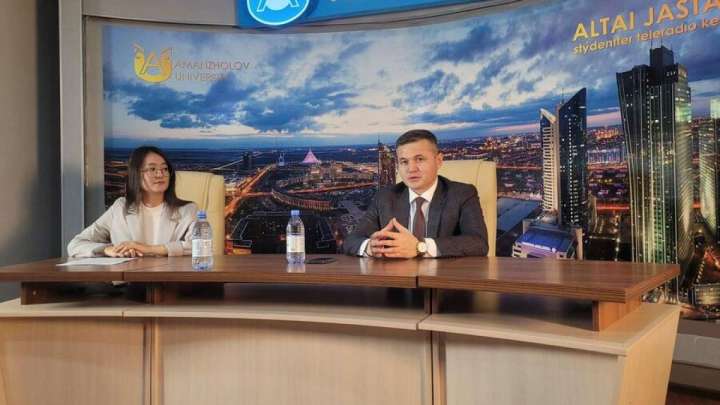 Студенттер телеарна мен театр саласын меңгеріп жатыр