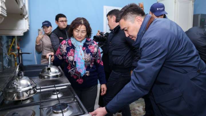 Шымкент газифицирует районы: ещё один жилой массив подключен к природному газу