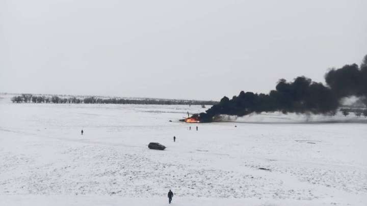 Ақтөбе облысында тікұшақ қатты қонып, экипаж мүшесі қаза тапты