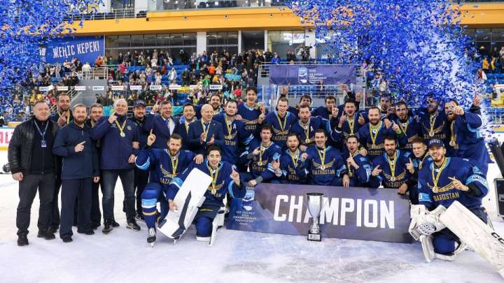 Қазақстан хоккейден алғашқы Азия чемпионатының жеңімпазы