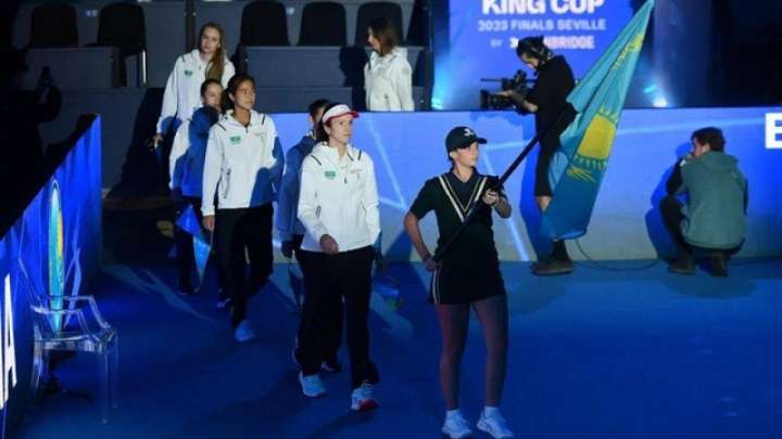 Теннистен Оңтүстік Кореяға қарсы ойында Елена Рыбакина ел намысын қорғайды