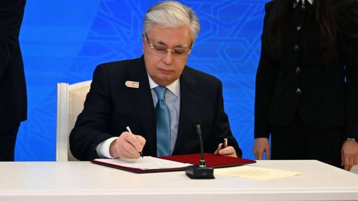 Қазақстан, Әзербайжан және Өзбекстан Президенттері энергетикалық жүйені интеграциялау жөніндегі келісімге қол қойды