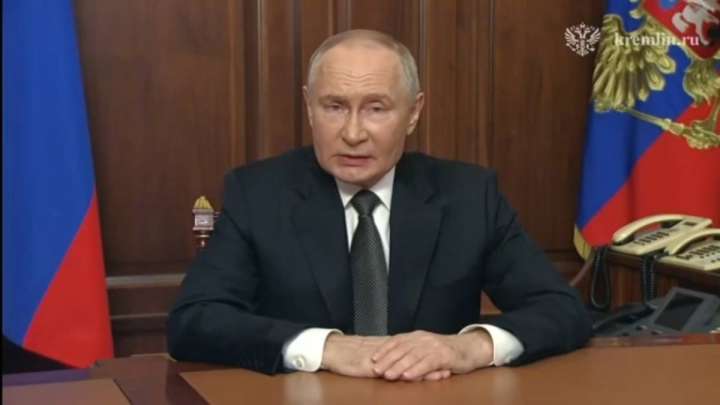 Путин Украинадағы жағдайға қатысты мәлімдеме жасады