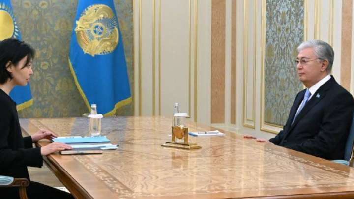 Қасым-Жомарт Тоқаев кеңесшісі Зүлфия Сүлейменованы қабылдады