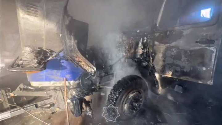 Елордада өрттен 3 адам зардап шекті