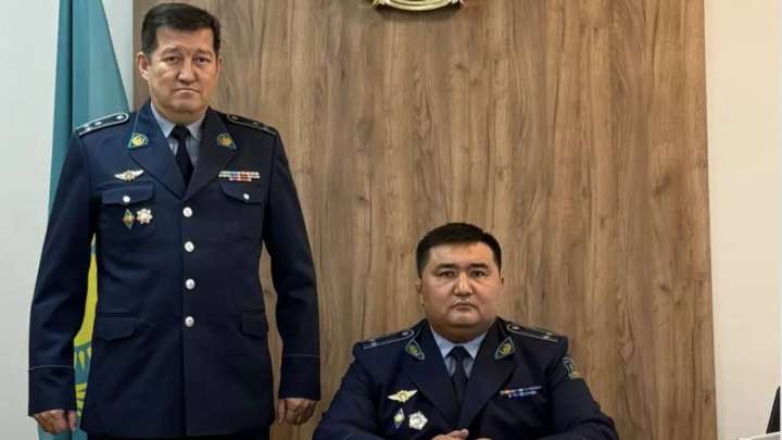 Талғар аудандық Полиция басқармасына жаңа басшы тағайындалды