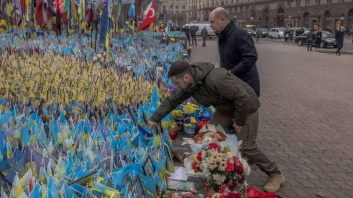 Шольц: Украинаға көмекті көбейтеміз