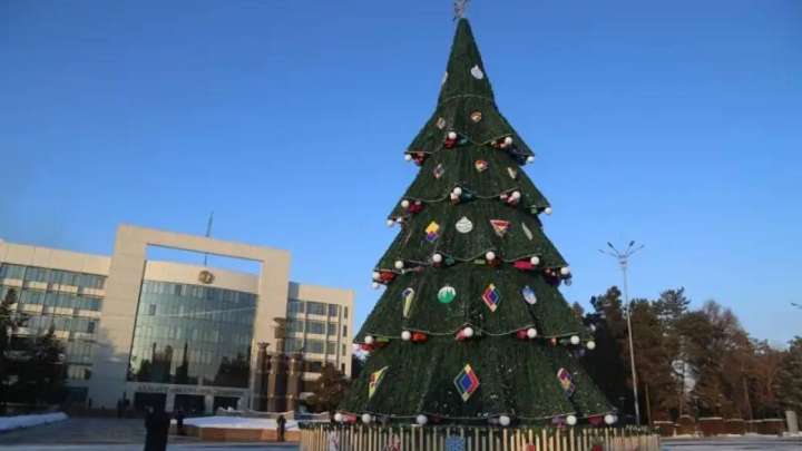 Талдықорған қаласы жаңа жылдық безендіруге 36 млн теңге бөлді