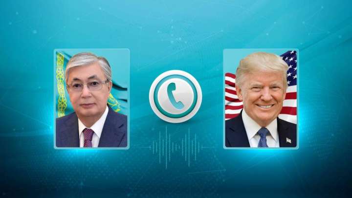 Тоқаев Дональд Трамппен сөйлесті