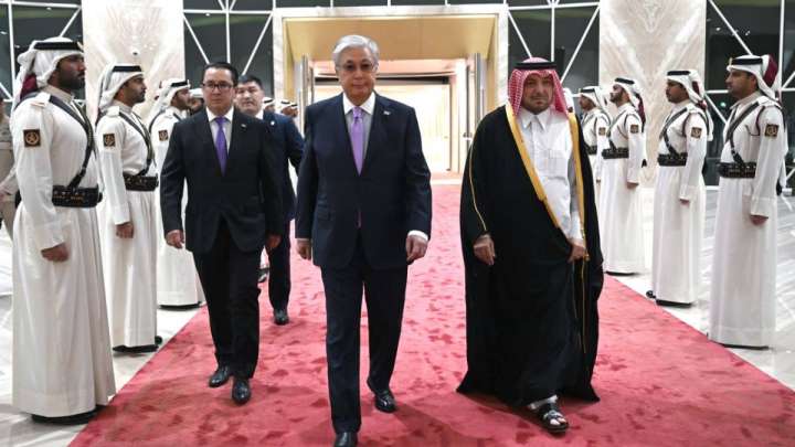 Тоқаев Қатар Мемлекетіне жұмыс сапарымен барды