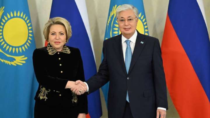 Қасым-Жомарт Тоқаев Ресейдің Федералдық Жиналысы Федерация Кеңесінің төрағасымен кездесті