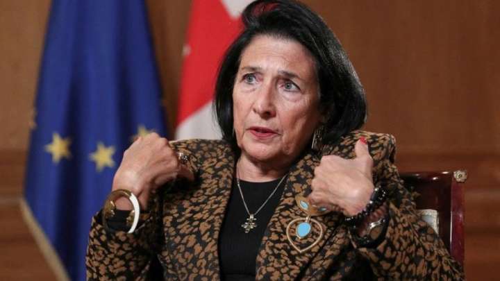 Грузия президенті бүгінгі президент сайлауы нәтижесін мойындамайтынын мәлімдеді