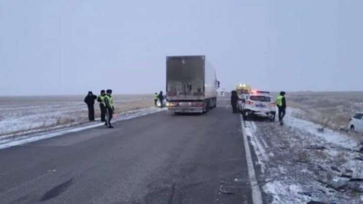 Қостанай облысында жол апатынан үш адам мерт болды