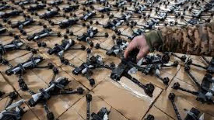 «Дрондар коалициясы» Украинаға ай сайын ондаған мың дрон береді