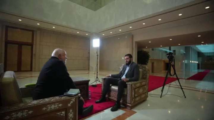 ВВС-ге Сирияның жаңа көсемі сұхбат берді