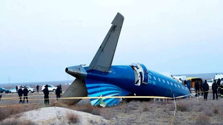 Ақтаудағы ұшақ апатына ресейлік зымыран себеп болған – Euronews