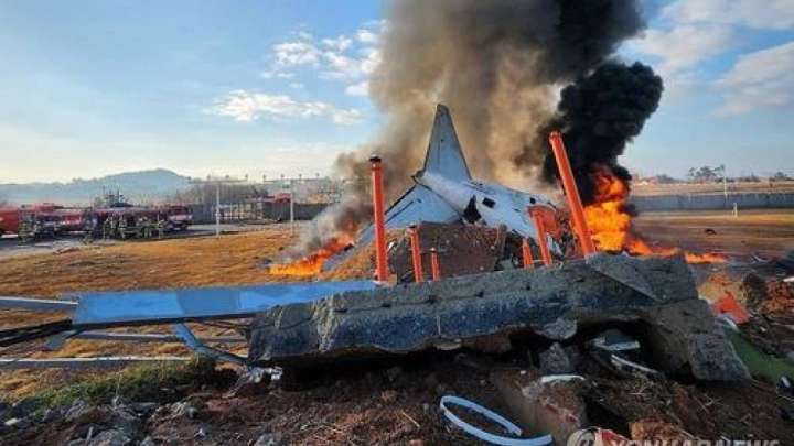 Оңтүстік Кореяда ұшақ апаты: 179 адамның қаза тапқаны айтылды