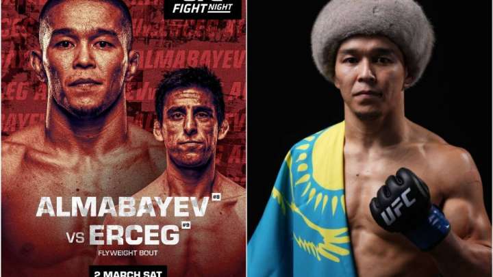 Асу Алмасбаевтың UFC-дегі келесі жекпе-жегі белгілі болды