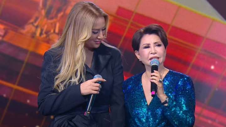 Сахнада орысша сөйлеп сынға қалған Рымбаеваға Әзірбайжан әншісі араша түсті