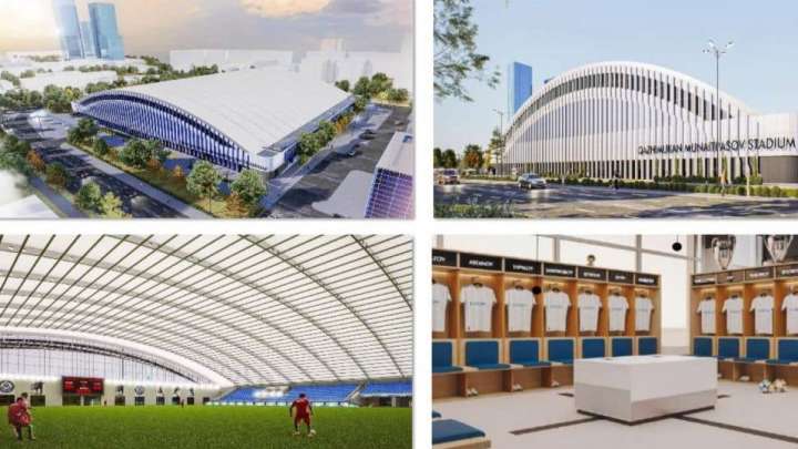 Астанадағы Қ.Мұңайтпасов стадионы биыл салынып бітеді