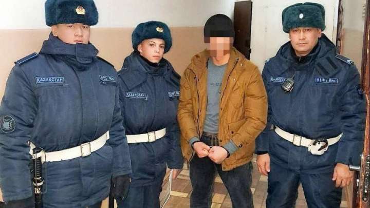 Көкшетауда Ұлттық ұлан сарбаздары адам өлтірген күдіктіні бірден ұстады