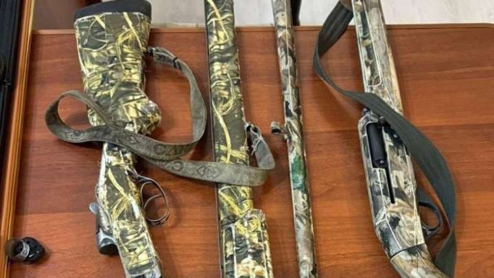 Арқалықта екі мылтық ұрлаған адам қолға түсті