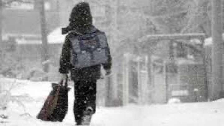 Ауа райына байланысты оқушылар мектепке бармайды